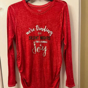 Motherhood, Size XL Christmas Top
